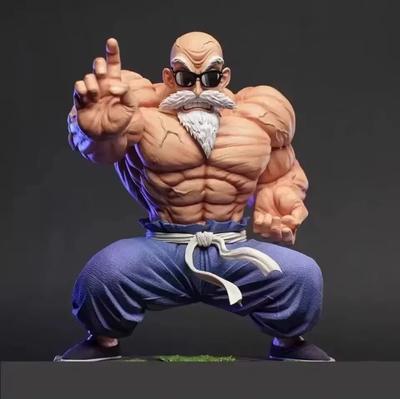 Новая аниме фигурка Dragon Ball Мастер Роши Фигурка на шарнирах Форма усиления мышц Игрушки Подарки ПВХ Модель Коллекционная