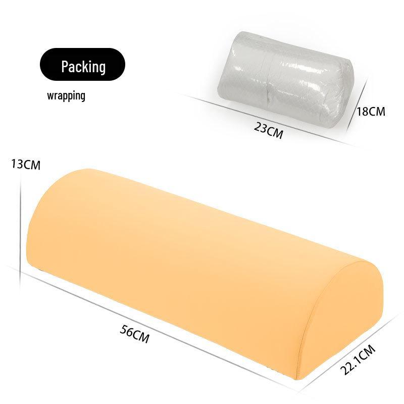 Эргономичная полуцилиндрическая шейная подушка для поддержки и вытяжения шеи