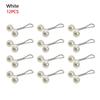 12Pcs Anti Slip Headscarf Muslim Scarfs Hijab Clips Pearl Clip Brooch Scarf Pin