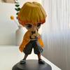 14Cm Anime Figure Nezuko Tanjirou Zenitsu Inosuke Kyoujurou Giyuu Kawaii Qposket Pvc Model Toys Children Gift