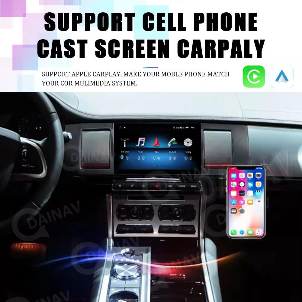 Обновление навигации центральной консоли Jaguar XF 11-15: Восьмиядерный 8-дюймовый дисплей Система «Все в одном»