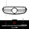Решетка радиатора Mercedes-Benz GLC 2023-2024 X254 в стиле GT, сетчатая решетка бампера