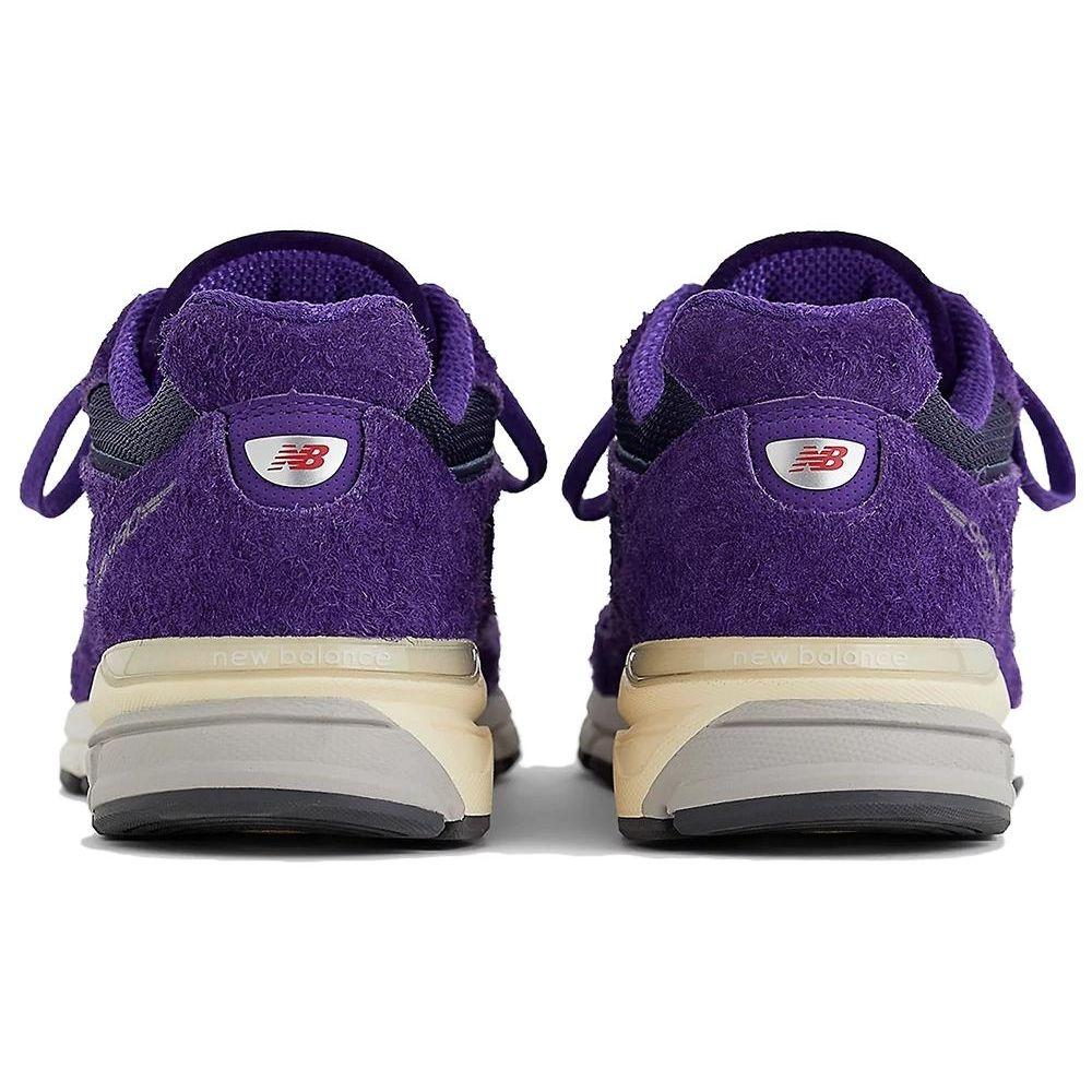 Teddy Santis x New Balance 990v4 Сделано в США Сливовый Пурпурный Унисекс Кроссовки Серебристый U990TB4