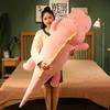 New Huggable Big Long Cute Dinosaur Plush Toy Soft Cartoon Animal Crocodile Stuffed Doll Boyfriend Pillow Kid Girl Birthday Gift