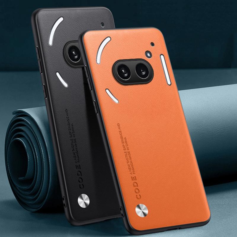 Роскошный чехол из искусственной ПУ кожи для Nothing Phone 2A Plus, задняя крышка, матовый силиконовый чехол для полной защиты телефона для Nothing Phone 2A 5G