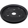 Black Steel Crankshaft Pulley Single-Groove SWP Short Water Pump - Compatible with Small Block Chevy SBC 262 265 267 283 302 305 307 327 350 400