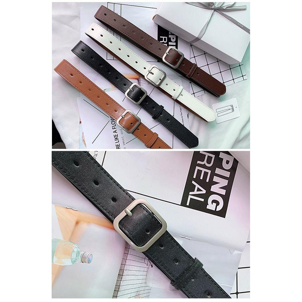 Женские дикие юбки, повседневные ремни из искусственной кожи, брюки, пояс с квадратной пряжкой, женские ремни для платьев