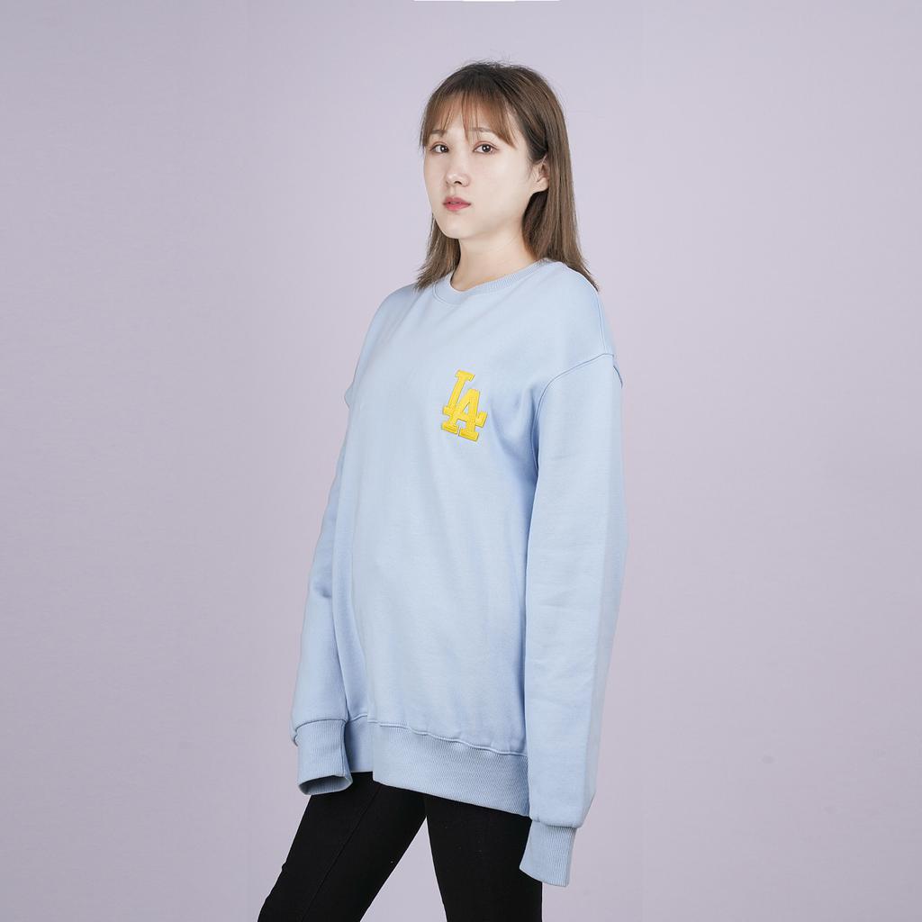 New MLB Los Angeles Dodgers Sweatshirts Unisex Sky Blue 31MT51061-07S