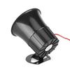 Предупреждающее устройство DC12V Сирена-сигнализация Проводного типа 15 Вт Динамик Пассивный Высокодецибельный Предупреждающий гудок Противоугонная сигнализация