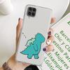 Прозрачный чехол для Samsung Galaxy A52 A12 A51 A32 A21s A71 A32 A22 50 A70 A31 A72 5G, чехол для телефона, милый чехол с маленьким динозавром