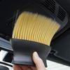 2PC Car Interior Sweeping Dust Soft Brush Car Wash Tool Artifact Car Interior Gap Dust Brush Air Outlet Cleaning Brush