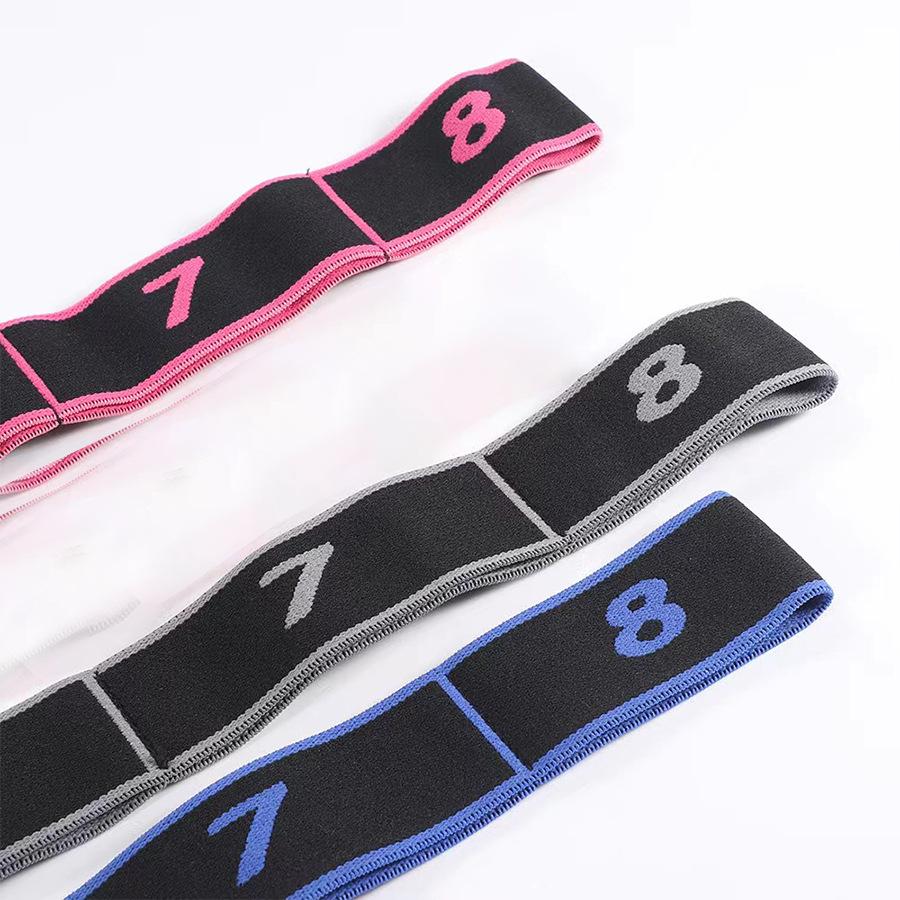 Эластичная лента для йоги для домашнего фитнеса, профессиональная лента для растяжки гимнастики, тренажеры для фитнеса в тренажерном зале