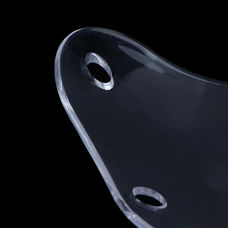 1 шт. прозрачный пластиковый щиток для ухода за глазами, пористый офтальмологический овальный щиток для глаз