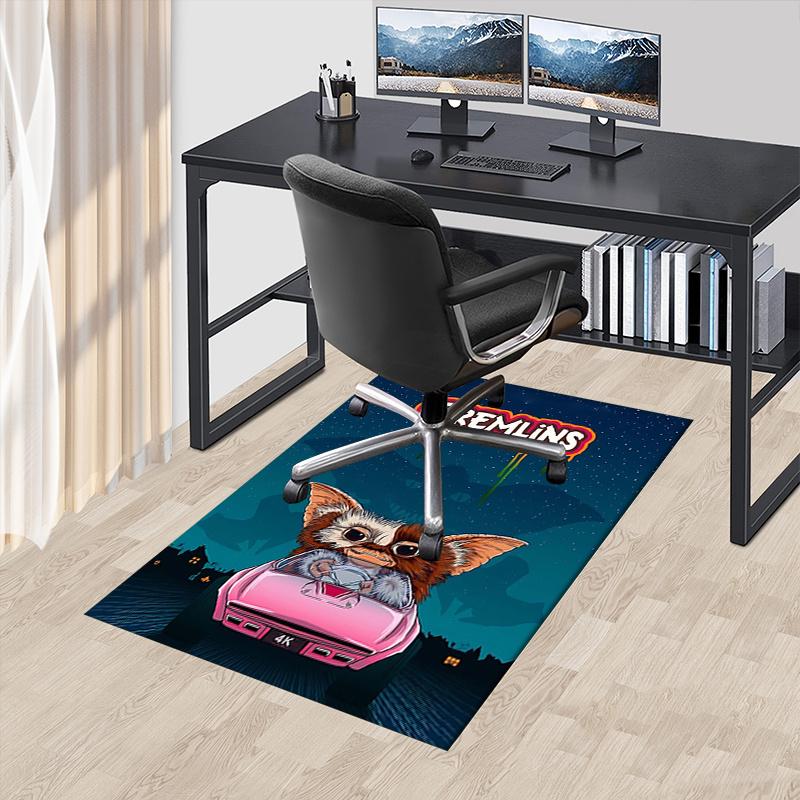 Gremlins Mogwai Office Chair Mat Home Decor, Sofa Rug, Office Carpet Gift for Gremlins FansPerfect for Bedrooms & Living Rooms