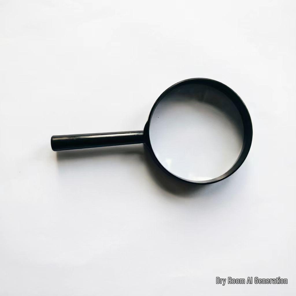 Foreign Trade 60mm Handheld Plastic Children's Color Educational Science Magnifying Glass Toy