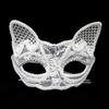 Party Cosplay Prom Props Costume Eye Mask Venice Mask Cat Face Masks Lace Masquerade Party Supplies