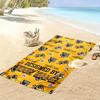Name Custom Hamilton Tiger-Cats Print Beach Towel, Large Soft Quick Dry Towel for Beach Camping Swimming