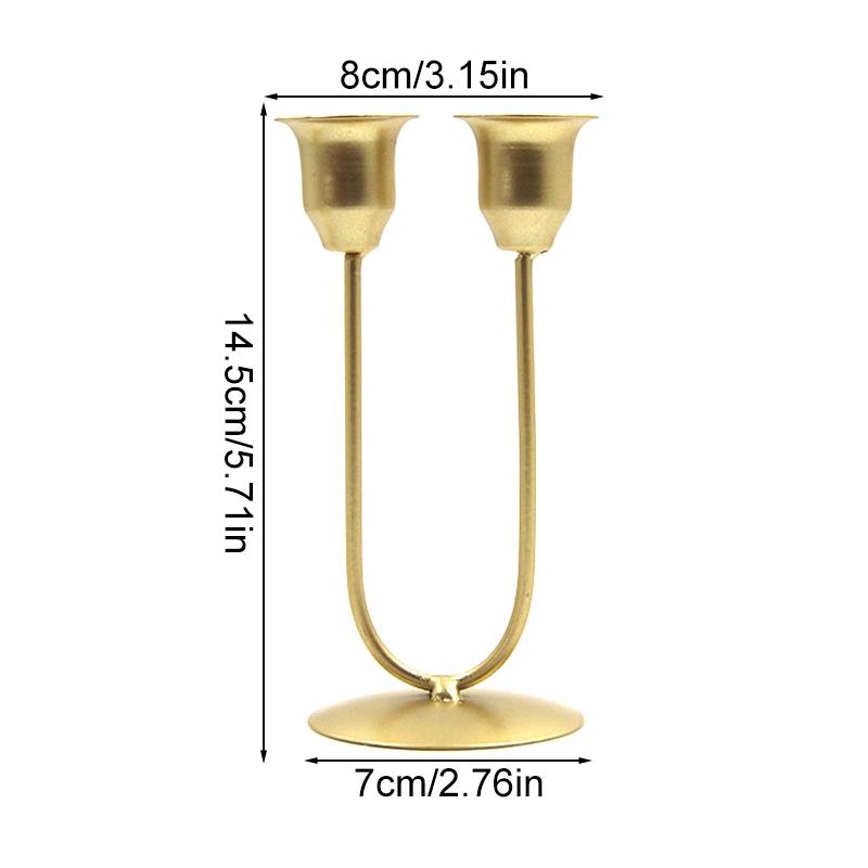 1 шт. подсвечник украшение праздничные принадлежности Y-образные свадебные украшения U-образные праздничные подарки металлический подсвечник украшения для дома