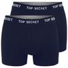 TOP SECRET Мужские хлопковые шорты-боксеры, 8 пар в упаковке