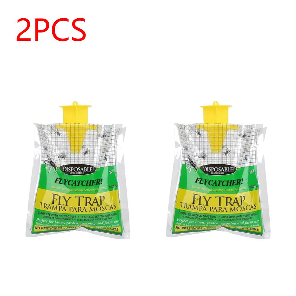 1-20 шт. Подвесная ловушка для мух Одноразовый пакет-ловушка для мух Ловушка для комаров Ловец Убийца насекомых Мух Ловушка для мух Сад на открытом воздухе
