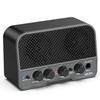 LEKATO Mini Guitar Amplifier, Electric Guitar Amplifier with Two Sound Channels, 5W, Bluetooth, Headphone Jack, Volume Control, Compact, for Home