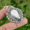 Daughters Day Deal Pear Howlite Stone 925 Silver Wife Bezel Boho Pendant Jewelry