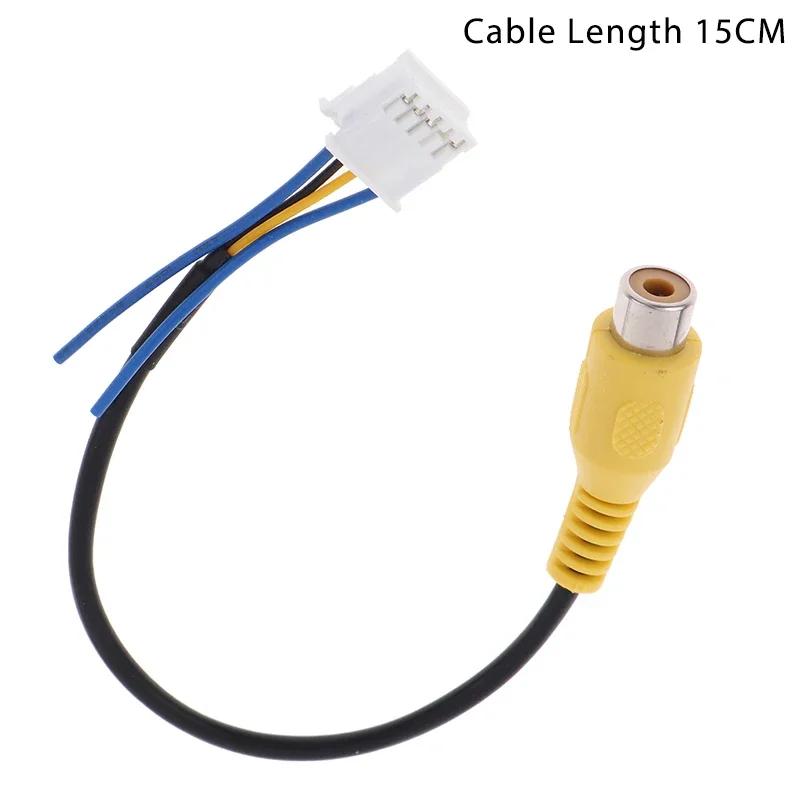 Universal 10 Pin Camera Video Input Cable Adapter Wiring Connector For Android Radio Car Accessories Innovative And Practical