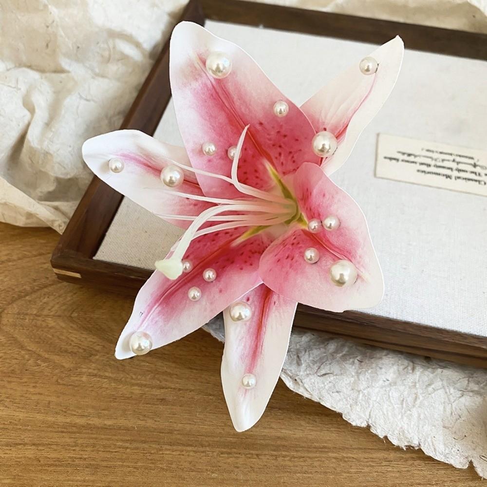 Vintage Water-Sprinkling Festival Hair Clip Fresh Floral Headwear Side Bangs