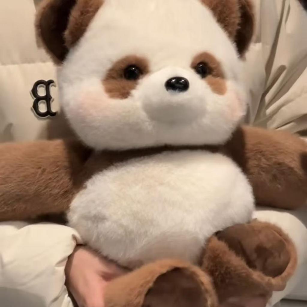 Kawaii Run Plush Toy Fluffy Stuffed Pink Pig Sheep Highland Cow Room Decoration Dolls Birthday Holiday Gifts