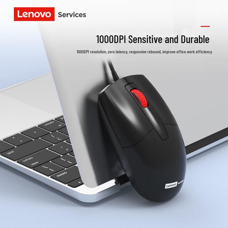 Lenovo M01 Wired USB Optical Mouse