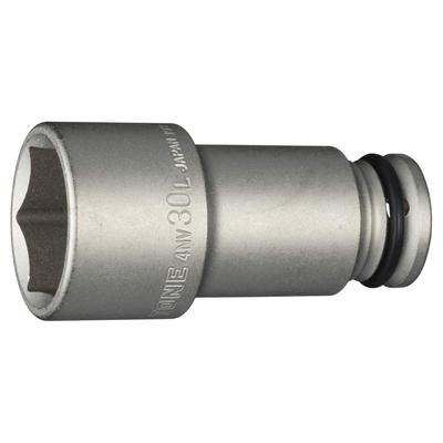 Длинная головка TONE Impact Угол привода Ширина под ключ 30 мм HP4NV-30L 12,7 мм (1/2")