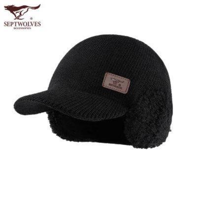 Qipilang Мужская зимняя теплая бейсболка на флисовой подкладке