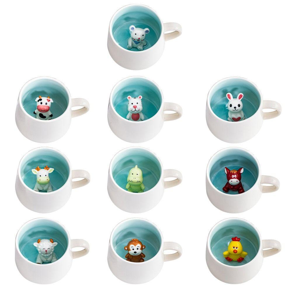 Милая детская чашка для воды со знаком зодиака, кофейная кружка, керамическая чашка, чашка для чая с молоком