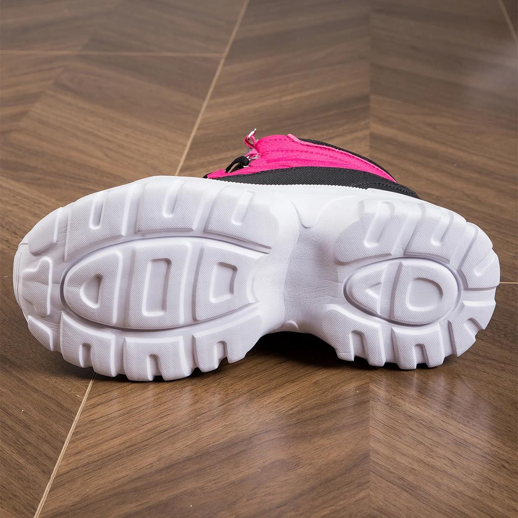 2024 Новые женские повседневные зимние ботинки Роскошные брендовые кроссовки Ботильоны на толстой подошве Теплые плюшевые хлопковые ботинки