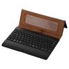 ELECOM Keyboard Bluetooth Tablet Universal Case Integrated 8.5-11.1 Inches (iPad Pro 9.710.511 Compatible) Leather Black TK-CAP03BK
