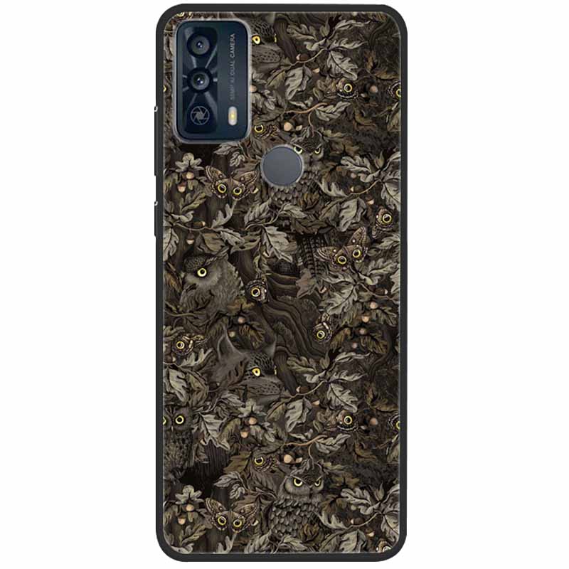 Чехол For TCL 20B Case 6159K Силиконовый Мягкий Модный TPU Чехол для Телефона для TCL 20B Case для TCL 20B 20 B Бампер Защитный TPU Оболочка