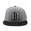 [New Era] 59FIFTY Boston Red Sox [MLB 2T TEAM-BASIC FITTED CAP] BOSTON RED SOX 5950 Шляпа Серая Черная (7-12 (приблизительно. 59,6 см)) [Использовал]