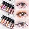 Long Lasting Shining Liquid Eyeliner Makeup Pigments Natural Glitter Waterproof Eye's Cosmetic