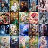 40x50cm Painting By Numbers Angel Elves HandPainted Kits Drawing Canvas Portrait Pictures Home Decoration DIY Gift