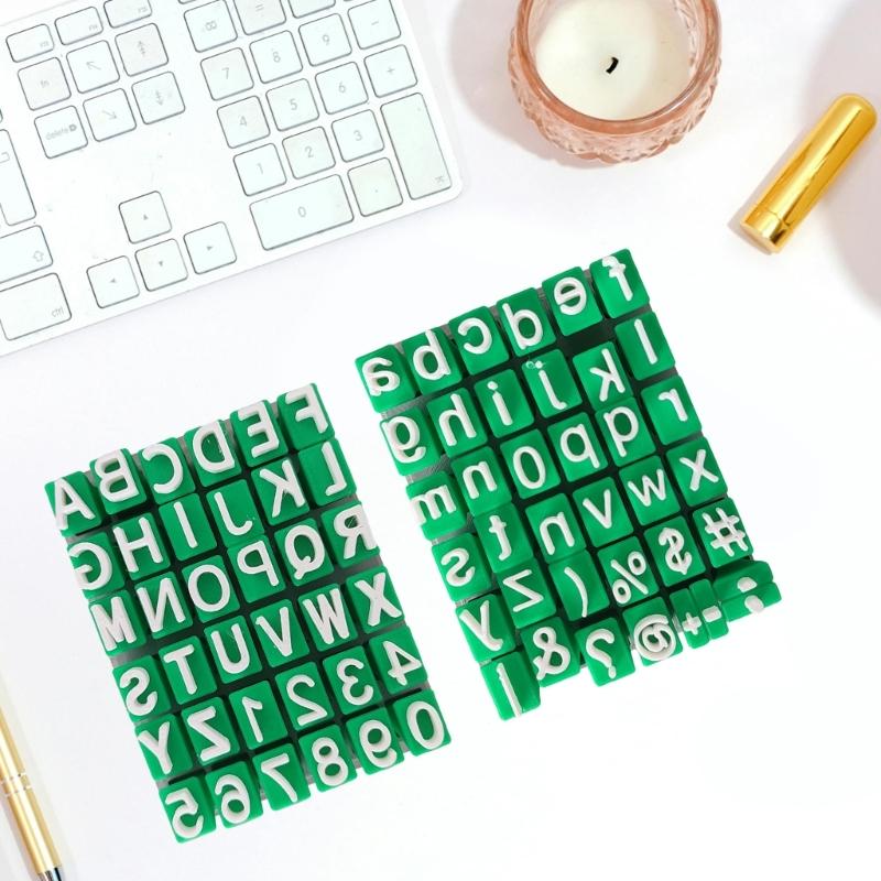 Letter Stamper Plastic Letter Stamper with Storage Case Early Learning Tool for Toddler Art Craft Scrapbooking