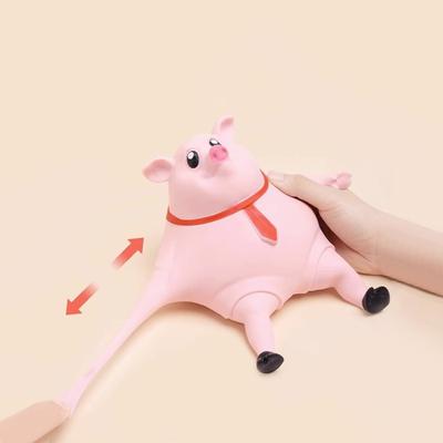 Креативная мягкая игрушка для снятия стресса в виде розовой свиньи, милая игрушка-фиджет для животных, кукла-поросенок