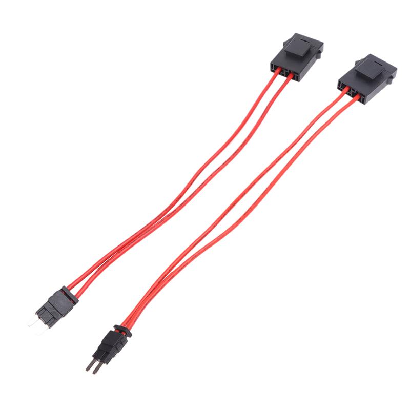 16AWG Неразрушаемая коробка предохранителей 32В ACC Малый Средний размер Мини Микро2 размер Автомобильный держатель предохранителей ATM Плоский предохранитель Удлинитель