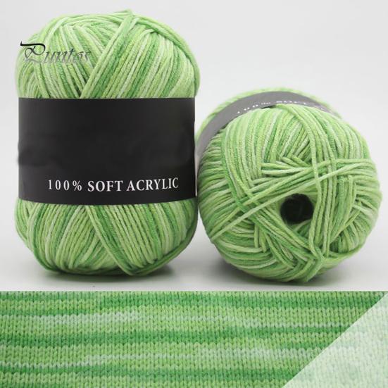 Шерстяная пряжа тройных брендов, мягкая молочно-хлопковая однотонная вязальная пряжа для свитера