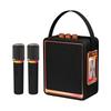 High Volume Retro Bluetooth KTV Microphone Speaker with Subwoofer for Home & Outdoor Use