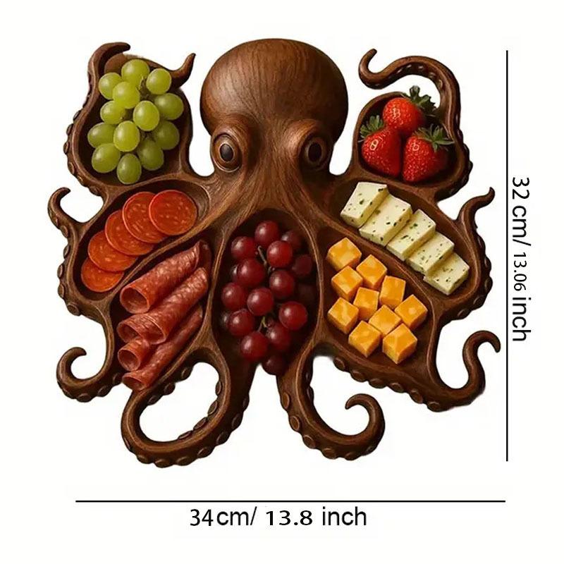 Новое кухонное блюдо для закусок в виде осьминога