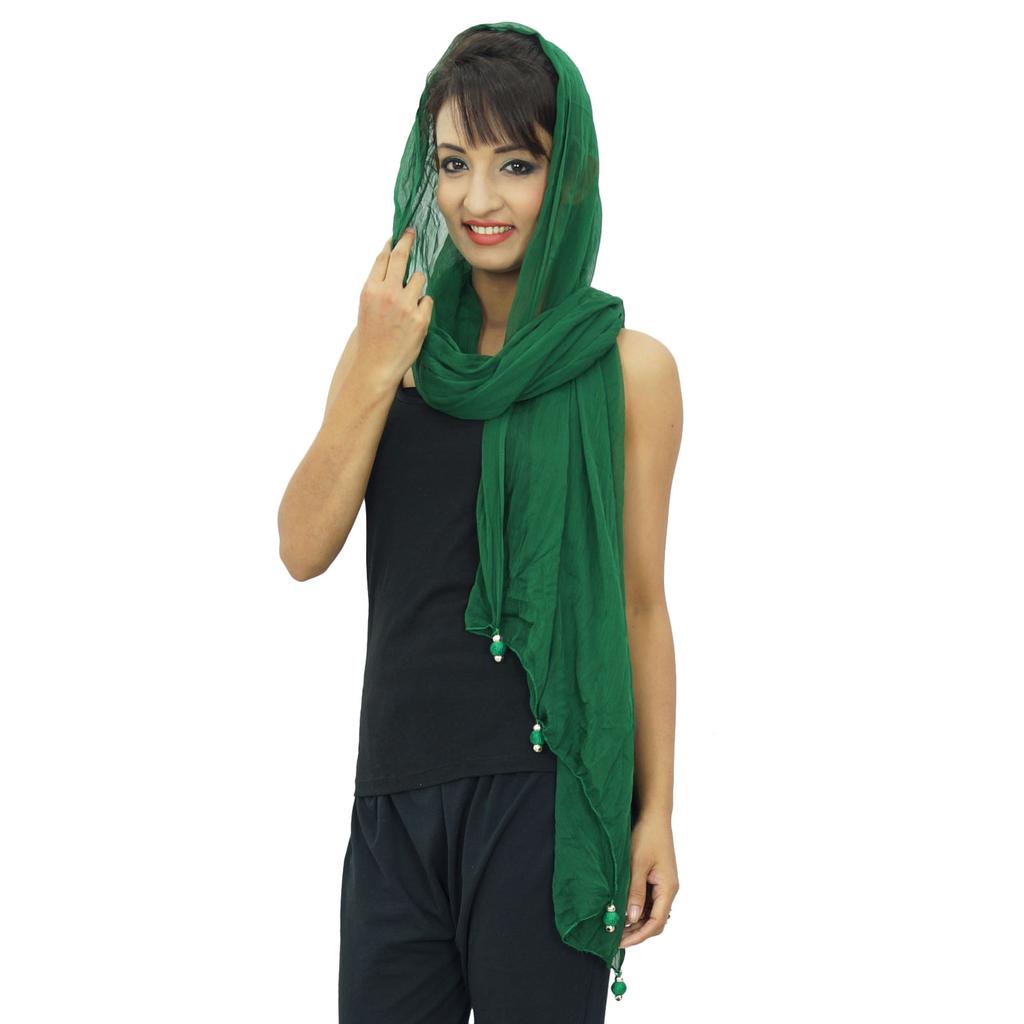 Длинные палантины с запахом на шею из шифоновой смеси Dupatta Women Chunni Indian Scarves
