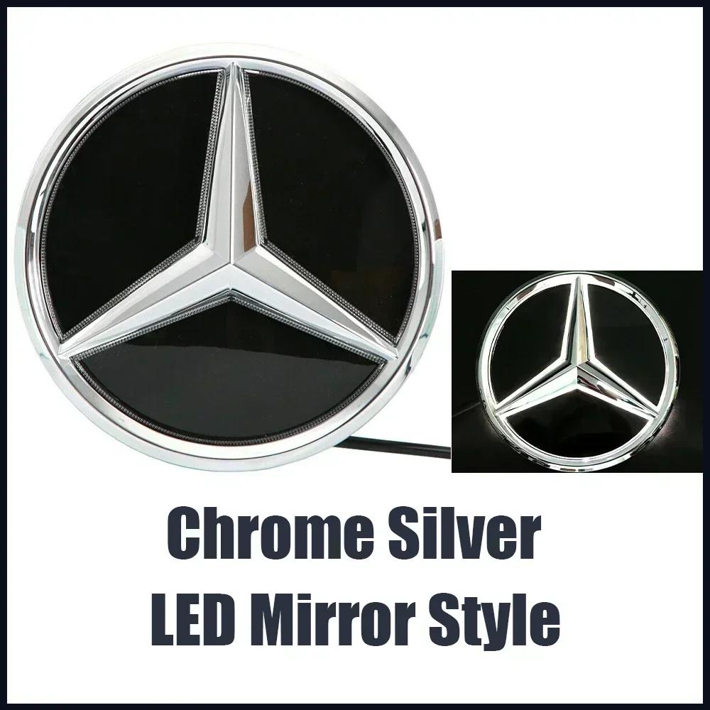 For Mercedes Benz A-Class W177 2019-2022 A180 A200 A220 Front Grill Chrome Star Emblem Badge
