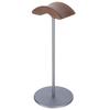 Headphone Stand Rack Headset Earphone Holder Hanger DIY Black Walnut Wood Aluminum Desk Display