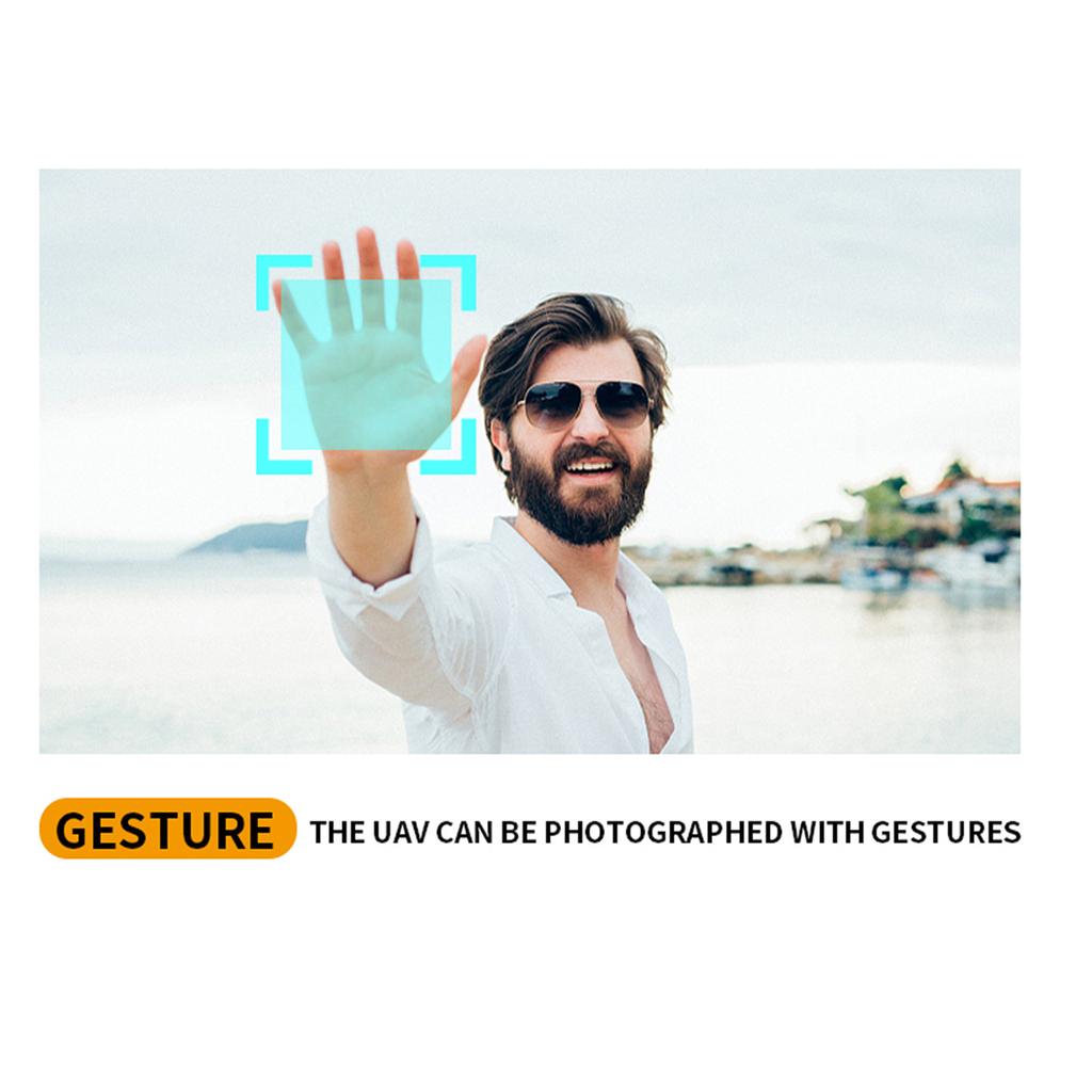 Two-axis Remote Control Folding Mini Drone Helicopter Without Aerial Photography