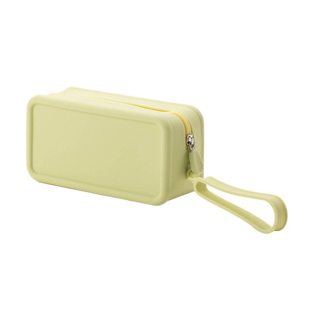 Silicone Travel Pouch Large Capacity Earphone Bag New Cosmetic Bag  Women Girls